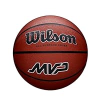 Wilson Unisex-Adult MVP Basketball Brown 6 Ball, 6