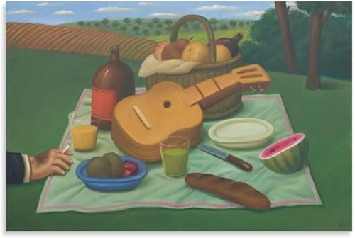 Nature morte de Fernando Botero peinture sur toile pour salon moderne