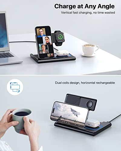 3-in-1 Ladestation für Apple Watch und iPhone
