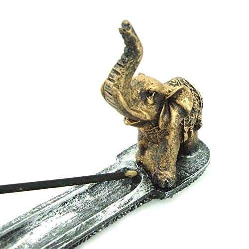 Incensário indiano Elefante Pequeno porta incenso.