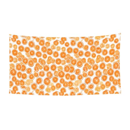 MINDBBDFJ Peach Print Banners And Signs For Outdoor/Indoor,Personalized Banner Customizable Parties Halloween Banner (180x90cm)