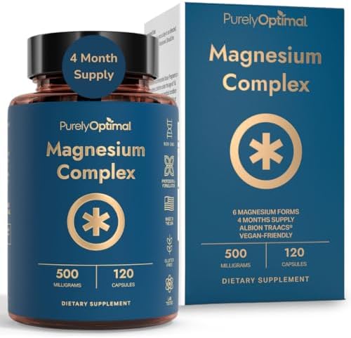 Purely Optimal Magnesium Complex - 6 Forms Magnesium Glycinate, C...