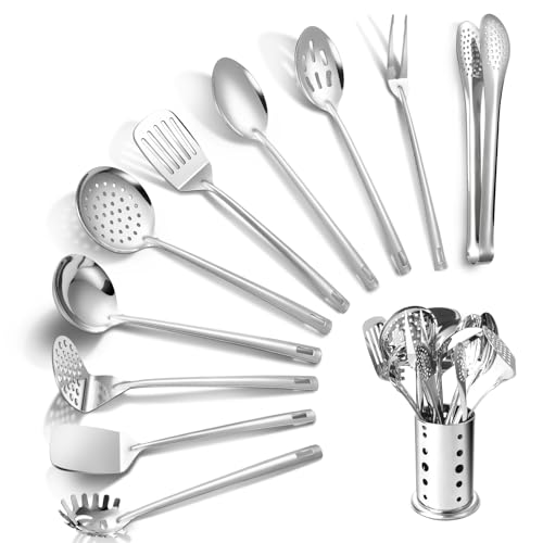 Lazycorner 11-Piece Stainless Steel Set