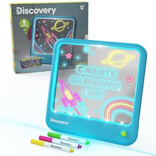 Tablette Neon Glow Discovery tableau d'art lumineux soirées créatives