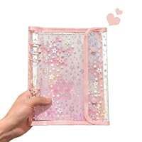 Amazon | シール帳 透明 A5シール帳 女の子 シールバインダー 四コマ内