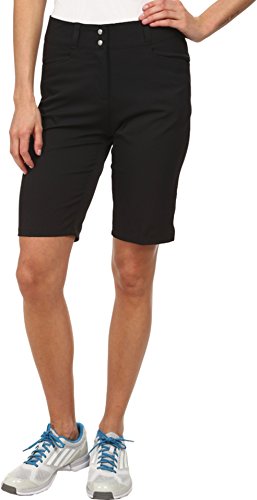 adidas Golf Women's Essentials Lightweight Bermuda Shorts, Black, 6