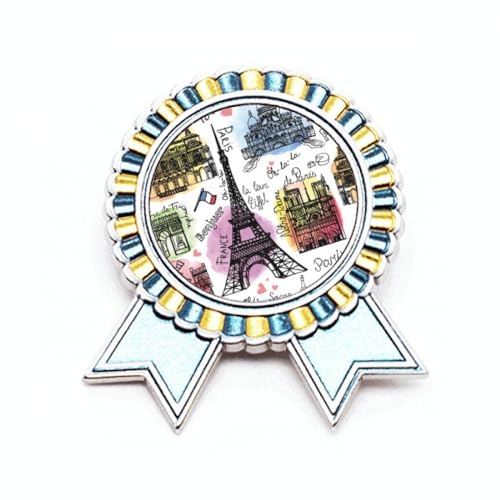 Broche Tour Eiffel en métal taille M souvenir motif France de qualité