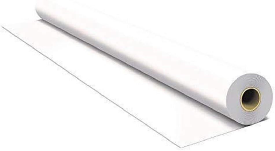 US Energy Products 1000 sqft (4x250) Solid White Vapor Barrier Attic Foil White Radiant Barrier Reflective Solid Insulation 4x250ft Non Perforated Woven Polyethylene Scrim Heavy Duty