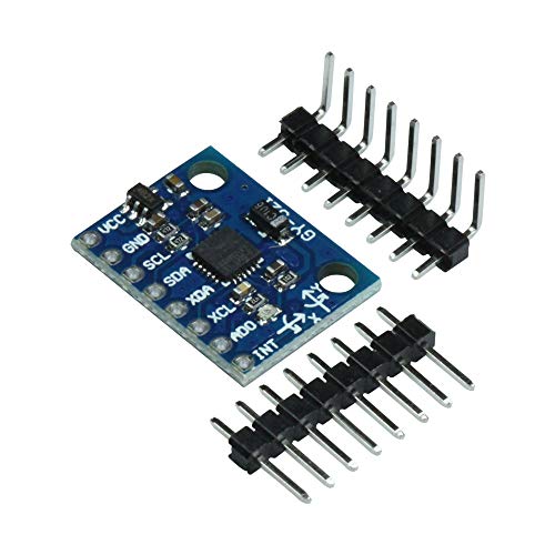 flashtree 【2 Pcs】 MPU-6050 GY-521 Module 3 Axis Gyroscope + Accelerometer Module for Arduino - Thumbnail 2