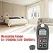 Leopacat Light Meter, Meter for Plants, Photography Digital Garden Classroom Plants Indoor Outdoor Grow Film lumens LED Photometer Lux Meters Illuminance Luminometers Lux Photometers High Accuracy