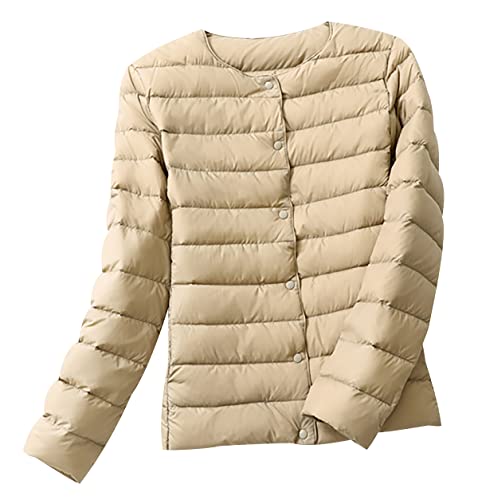 Doudoune Legere Femme Doudoune Légère Femme Fine Hiver Packable Puffer Jacket Veste Matelassée...