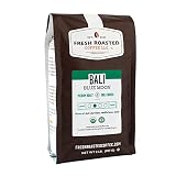 Fresh Roasted Coffee, Organic Bali Blue Moon, 2 lb (32 oz), Medium Roast, Kosher RFA, Whole Bean