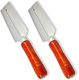 Aikoi Stainless Steel Blade Wooden Handle Chinese Kitchen Tool Multi Usage Fruit Peeler Sugarcane Skin Peeling Tool