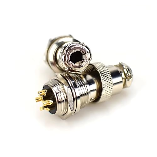 Conector Circular para Aviación GX16 20 Sets 2 Pines