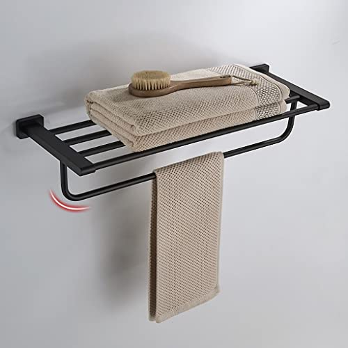 Barre de serviette de cuivre noire 60cm contre la rouille - 7