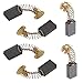 TorSor 15 Pack Motor Carbon Brushes Replacement with Pigtail Spring Wire 15x10x6mm Carbon Brush for Electric Harbor Freight Driver Impact Gun Vacuum Power Tool Hammer Drill Angle Grinder Edger Motors