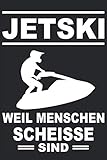 Jetski Wassersport Jetboot Strand Wasserski Sport Notizbuch