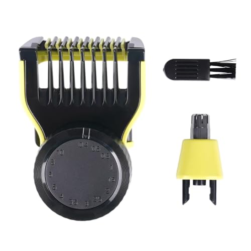 Electric Beard Trimmer Accessory,14-Length Adjustable Guide Comb Guard for One - Blade QP2520 QP2530 QP2620 QP2630,Nose Hair Trimmer Replacement Blades Heads for One - Blade image 4