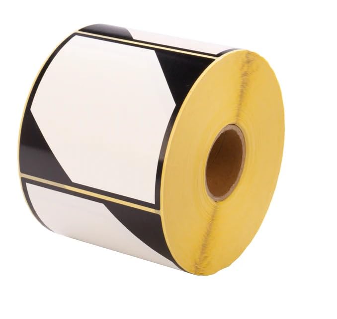 Hazardous Goods Thermal Printing Roll 4 x 6 inch 500 Labels Limited Quantity LQ ADR Compliant Packaging Stickers Strong Adhesive Shipping Safety Labels Transport, Warehouse Logistics Use by Modaleo