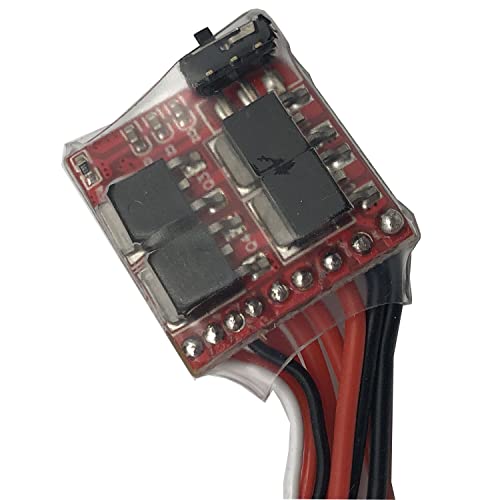 FainWan 2PCS RC-30A Brushed ESC Electronic Speed Controller w/Brake for RC Car Boat Tank