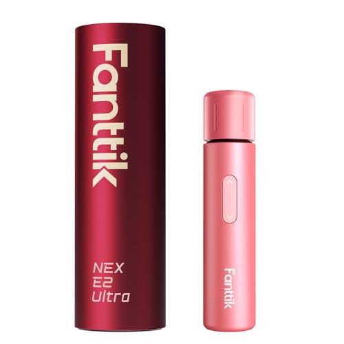 Fanttik E2 Ultra 3.7V Mini Electric Screwdriver-Red & S1 Capsule 3.7V Cordless Screwdriver-Pink