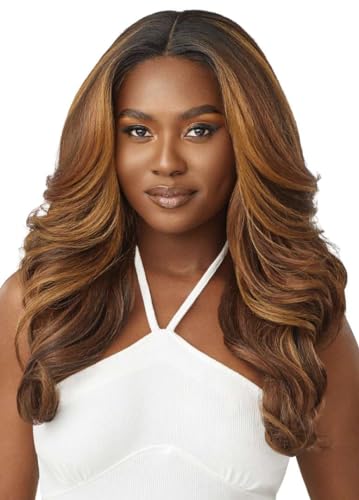 Outre Lace Front Wig - Talha (CHOCOLATE SWIRL)