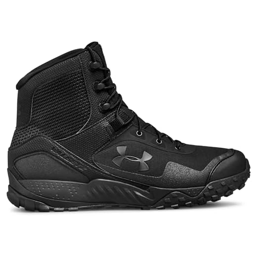 Under Armour UA Valsetz RTS 1.5, Botas Militares para Hombre, Negro (Black/Black 001), 41 EU