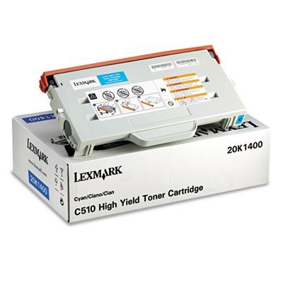 Lexmark 20K1400 Toner Cyan - vue 2