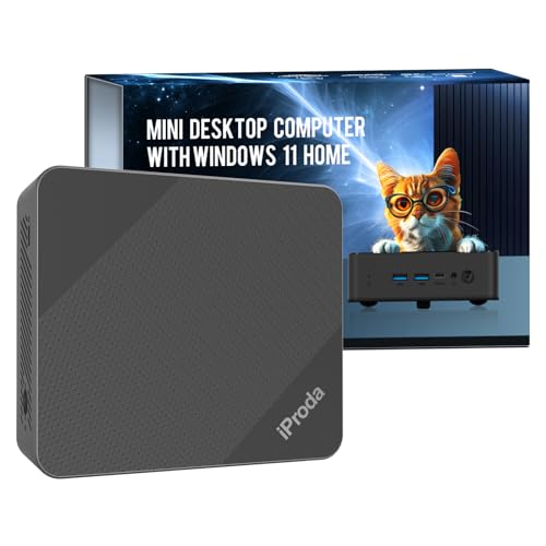 Doppio display 4K e design compatto: la grafica UHD (1200 MHz) supporta 4K a 60 Hz e due uscite HDMI per il multitasking su due schermi. Il case compatto con supporto USB 3.2, USB 3.0 e VESA lo rende potente ma salvaspazio.