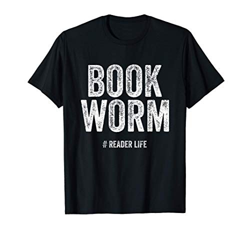 Book Worm Funny Reading Camiseta