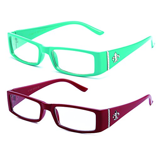 Newbee Fashion - Classic Squared Sleek Fashion Clear Glasses for Women