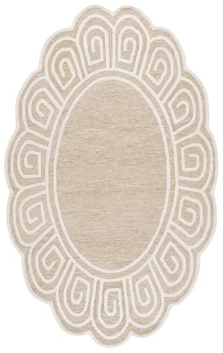 Safavieh Novelty 5x8 Wool Area Rug with Greek Key Border