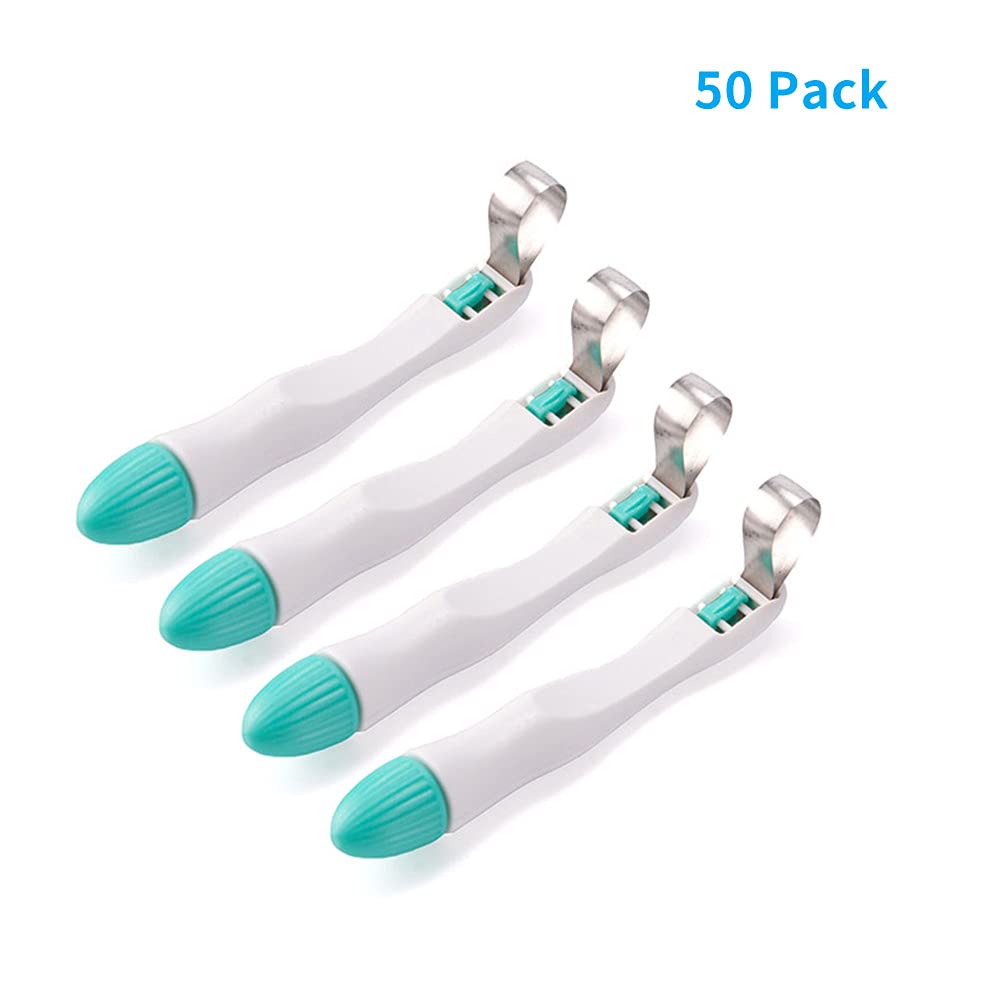 Dental Matrix Band, 50pcs Momar Restoration Matrix-Profecto Sectional Matrix Ring System Adjust (6MM-Curved)