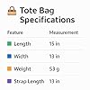 Clossy London 100% Cotton Canvas Reusable Shoulder Tote Bag Natural Colour with handle for Shopping Grocery Handbag Eco-Friendly Organic material decays and compost easily recyclable (Natural) #2