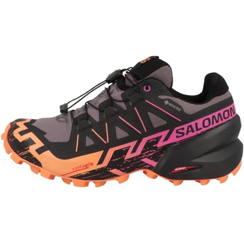 SALOMON(サロモン) （SALOMON） ランニングシューズ トレランシューズ SPEEDCROSS 6 GORE-TEX L47465700 （パープル/２３．５/Lady's）