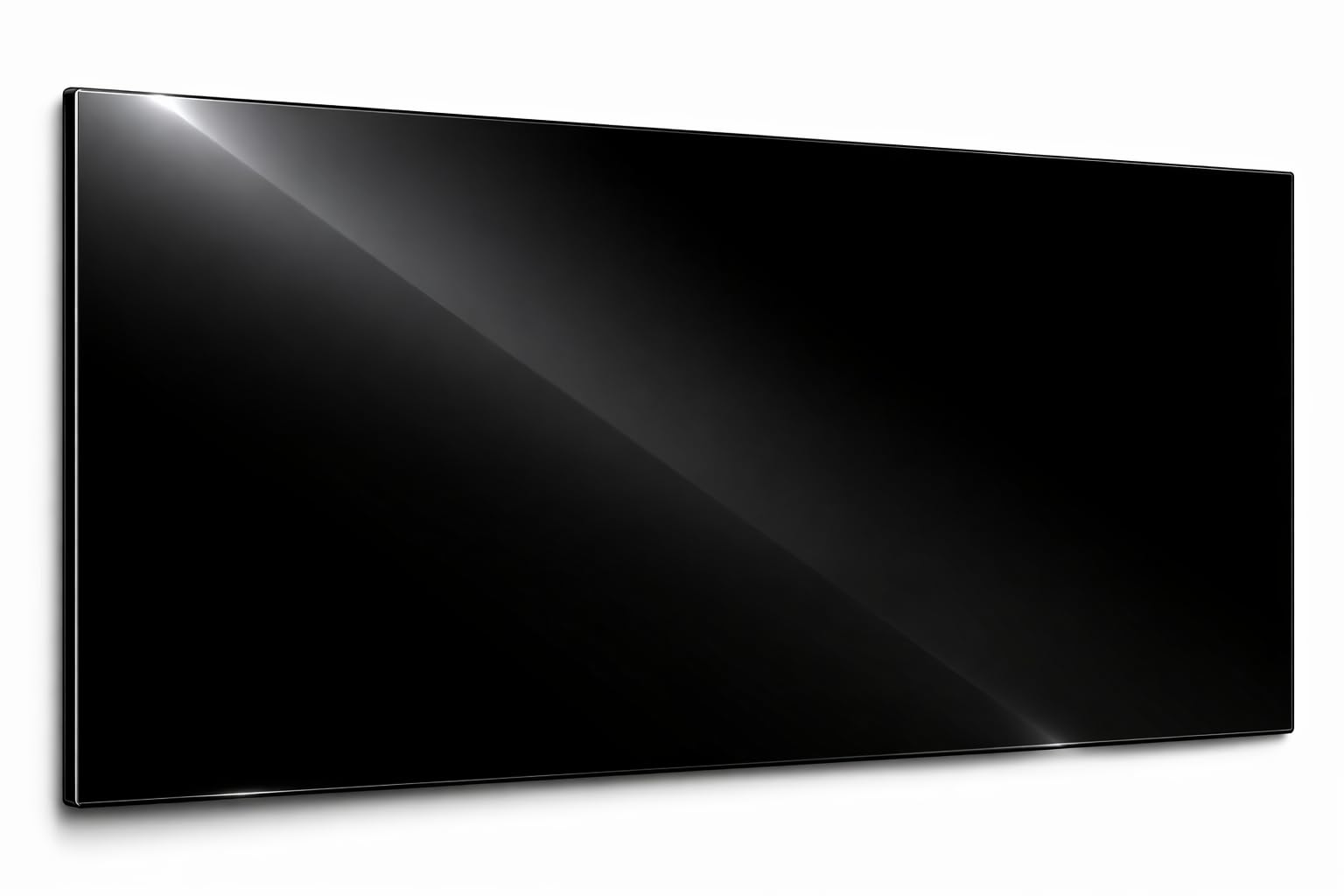 Placa protectora de vitrocerámica 90x52 cm 1 pieza cocina eléctrica universal para inducción protección contra salpicaduras tabla de cortar de vidrio templado como decoración negro