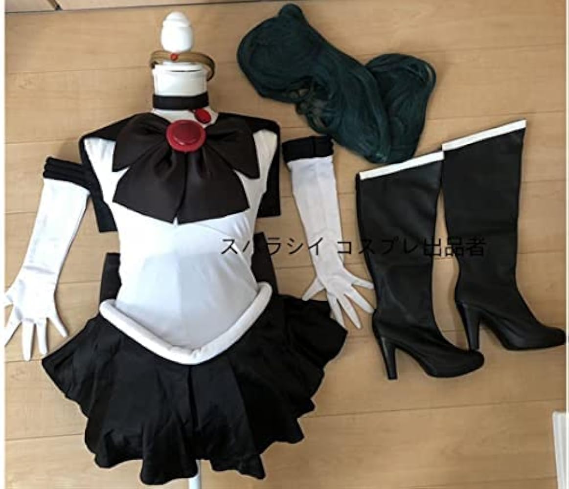 セーラームーン セーラープルート コスプレ衣装一式 セーラームーン セーラープルート コスプレ衣装一式