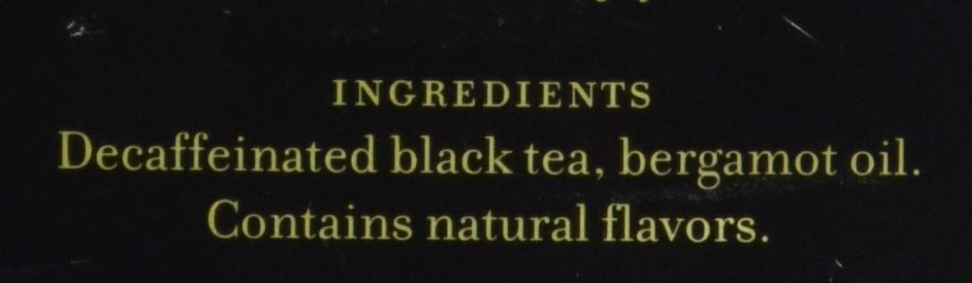 Decaffeinated Earl Grey, Loose tea in 4 Ounce tin