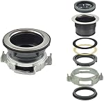 Garbage Disposal Mount Sink Flange Kit and Stopper for Waste King, Garbage Disposal Drain Assembly Kit, Rubber Flange and Drain Lock Nut for Waste King, Whirlaway Parts (114mm) Model : 1030