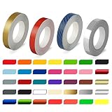 A&Z New Roll Vinyl Pinstriping Pin Stripe DIY Self Adhesive Line Car Tape Decal Stickers 1/2 inch 32 Ft Grey Silver