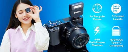 Ficha técnica Flash Godox iM22 Mini Speedlite de Cámara - Fernando Cortés