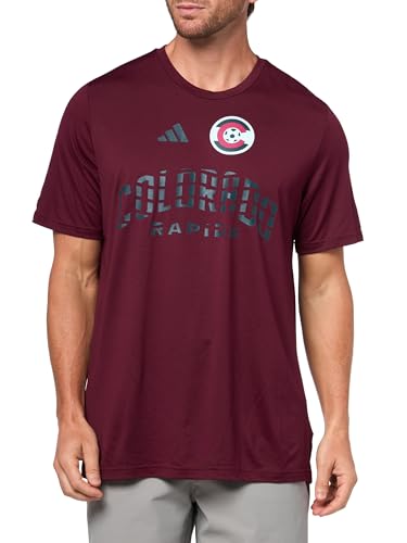 T-shirt Colorado Rapids adidas manches courtes maillot avant match
