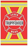 Feuerwehr Truppführer: Praktischer Begleiter für Notizen im Einsatz - Einsatz Notizbuch (rot) (Feuerwehr Einsatznotizbücher)
