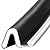 TMH"Q" Foam Kerf Weather Stripping for Doors, Full Set - 36" x 84" [Black]