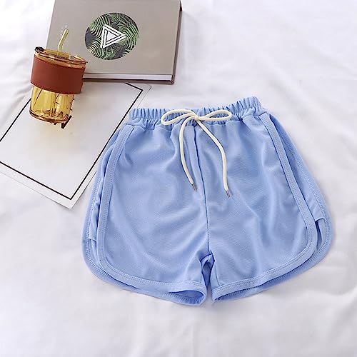 Moonker Toddler Girls Baggy Sweat Shorts Lightweight Relaxed Drawstin Elastic Waist Athletic Shorts Summer4
