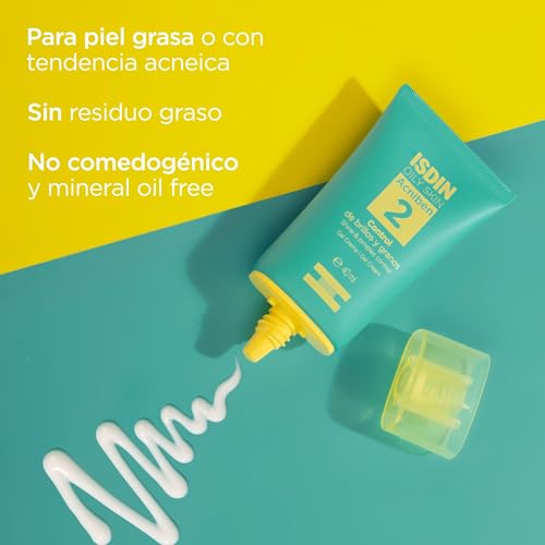 Miniatura 6 de Isdin Acniben Paso 2 Gel Crema Para El Control De Brillos Y Granos, Matifica Y Ayuda A Reducir Los Granos, Textura Ligera, 40ml