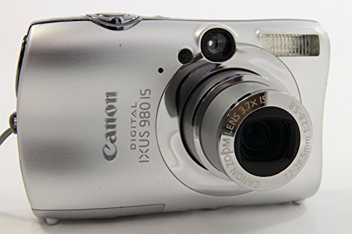 Canon Digital IXUS 980 IS   Cámara Digital compacta (Pantalla de 6,4 cm (2,5 Pulgadas), 14 MP, Zoom óptico de 3,7 aumentos) Plata