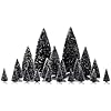 Kerstdorp Accesoire | Lemax | Assorted Pine Trees | General Products Set Van 21 Handgeschilderd 4768 I40533 T3173280