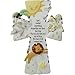 God Created Everything 7 inch Resin Stone Decorative Hanging Wall Cross