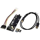 kolink kolink pci-express riser card x1 zu x16 Funktioniert für alle PCI-E Bus Versionen; Ideal für Gaming und Bitcoin Mining .